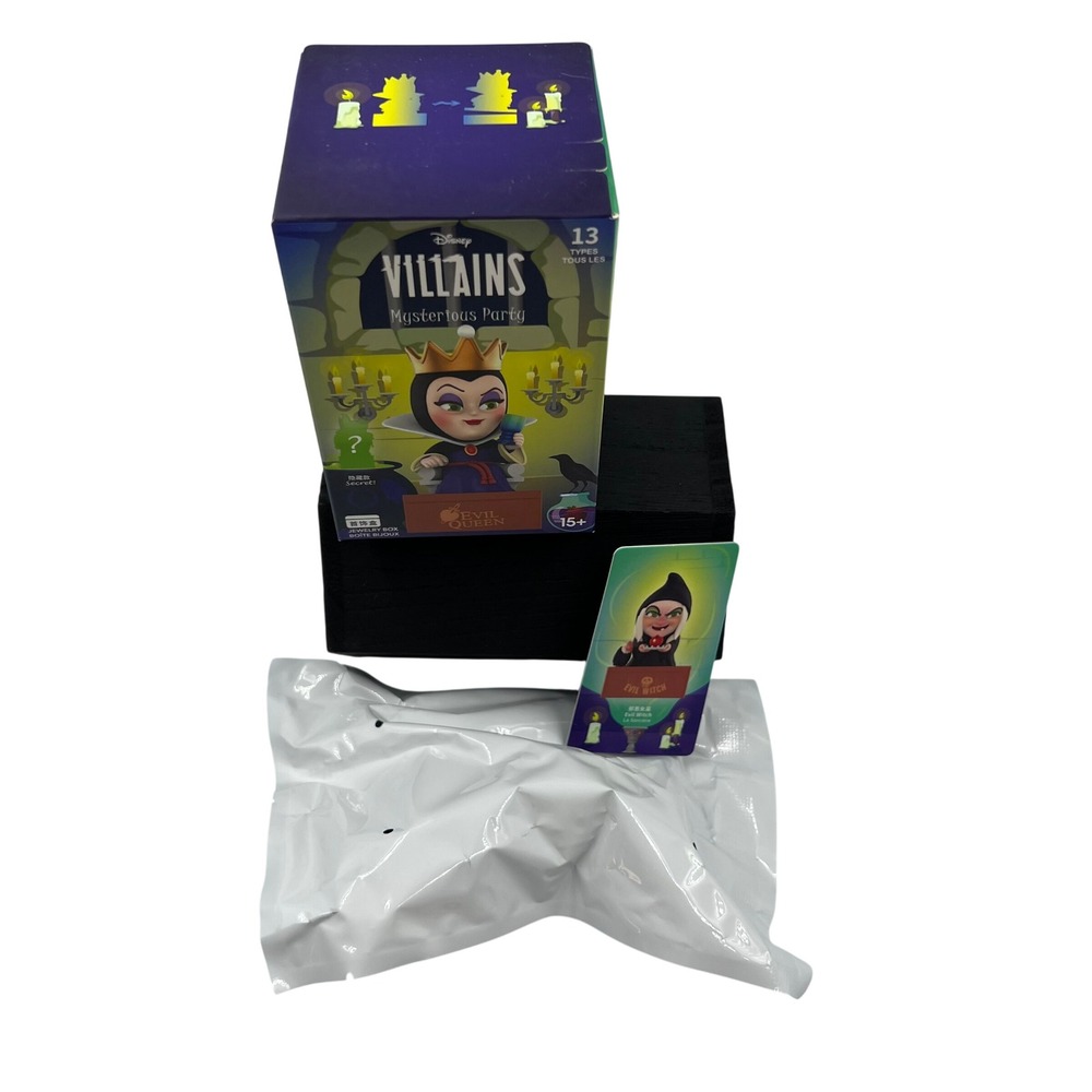 Disney Villains Mysterious Party Evil Witch Jewelry Box Vinyl Figure Confirmed